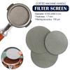 CAFECITO Puck Screen Filter | 53.3mm Espresso Puck Screen | Silver | Professional 316L Stainless Steel Coffee Filter | 1.7mm Thick | 150 Micron / 100um Multi-Layer Mesh | Reusable Espresso Disc view 4