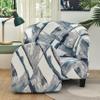 CRFATOP Printed Tub Chair Slipcover 2 Piece Club Chair Slipcover Armchair Covers Polyester Stretch Round Barrel Chair Covers Furniture Protector for Bar Counter Living Room,B25 view 4