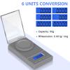 Fuzion Milligram Scale 50g/ 0.001g, mg Scale, Jewelry Scale with LCD Backlit, Tare, Digital Milligram Scale for Powder, Gem, Reloading, Micro Scale view 2