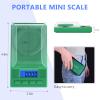 Fuzion Milligram Scale 50g/ 0.001g, Portable mg Scale with LCD Backlit, Tare, Digital Jewelry Scale, Microgram Scale for Powder, Gold, Gem, Reloading, Batteries Included view 3