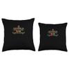 I read history and know things cute book lovers Throw Pillow view 3
