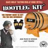 Amber Caribbean Rum Making Bootleg Kit - Whiskey Barrel w/Chalkboard Front & Book  Make & Age Rum in an Oak Cask Keg Mini Barrel wood barrel - Best Gift For Dad (2 Liter Barrel) view 2