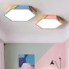 wangch Modern Minimalist Metal with Rubber WoodPendant Lamp, LED Embedded Tablet Lamp, White Light Ceiling Light, Ceiling Decorative Lamps, Bedroom Restaurant Lights view 3