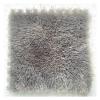 16Pcs Plush Puzzle Foam Floor Mat,Thick Square Interlocking Fluffy Tiles,Soft Climbing Carpet Mats,Shaggy Area Rug for Room Floor,12X12inch,Grey view 1