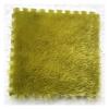 16Pcs Plush Puzzle Foam Floor Mat,Thick Square Interlocking Fluffy Tiles,Soft Climbing Carpet Mats,Shaggy Area Rug for Room Floor,12X12inch,Green view 1