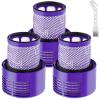 3 Pack V10 Filters Replacement for Dyson V10 Cyclone Series, V10 Absolute, V10 Animal, V10 Motorhead, V10 Total Clean, SV12, Replaces Part # 969082-01 view 1