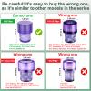3 Pack V10 Filters Replacement for Dyson V10 Cyclone Series, V10 Absolute, V10 Animal, V10 Motorhead, V10 Total Clean, SV12, Replaces Part # 969082-01 view 3