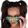 Multicolor Festival Glasses 1 Pc. - Eye-Catching Accessory, Perfect For Parties, Concerts & Raves view 1