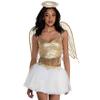 White & Gold "Heaven On Earth" Costume - Womens (Size Plus XXL 18-20) - Luxurious & Comfortable Outfit Perfect For Halloween, Parties & Cosplay - 1 Set view 1