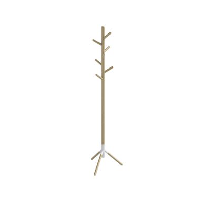 Safco Product Modern Resi Free Standing Coat, Bag, Hat Rack Tree. Modern Styling with Secure Arms and Sturdy Base