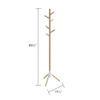 Safco Product Modern Resi Free Standing Coat, Bag, Hat Rack Tree. Modern Styling with Secure Arms and Sturdy Base view 3