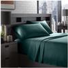 Empire Home Flannel Sheet Set - 100% Cotton - Fitted + Flat + Pillow Cases Deep Pocket (King, Green) view 1