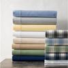 Empire Home Flannel Sheet Set - 100% Cotton - Fitted + Flat + Pillow Cases Deep Pocket (King, Green) view 2