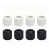 Ceramic Chime Candle Set - 0.7 Inch Diameter, Home Small Candle Holders for Casting Chimes, Rituals, Spells, Vigil, Wiccan Supplies & More (8 Pcs, Black, White) view 1