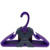 100% Recycled Ocean and Ocean Bound Plastic Sustainable Adult Hanger (Purple) view 1