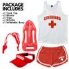 Orange Beach Babe Costume - Women's X-Large (14-16) - Comfy Outfit, Perfect For Halloween, Costume Parties & More - 1 Set view 3