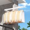BOQORAD Wall Mounted Clothes Drying Rack, Collapsible & Retractable for Laundry view 3
