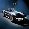1971 Corvette Convertible | Fine Art Prints By Danny Whitfield (20in x 24in, BLACK) view 1