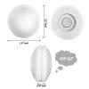 Jetec 24 Sets 16 Pack Shower Curtain Weights, Plastic Covered Magnetic Curtain Weights, Shower Magnets for Liner Prevent from Blowing Around for Drapery, Tablecloth, Flag, Outdoor Liner (White) view 3