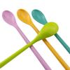 ZZLZX 4PCS 8.9 inches Long Handle Mixing Spoons - Tall Iced Tea, Ice Cream Sundae, Cocktail, Hot Chocolate Stirring Longdrink Spoons (Pink Yellow Blue Green) view 2