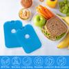 LotFancy Ice Packs for Cooler and Lunch Box, Set of 6, Reusable Freezer Packs, Long Lasting, Hard Blue Ice Blocks, Refreezable Slim Cool Packs for Food, Drinks, Milk view 4