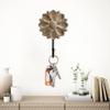 dwellington Flower Towel Hooks Decorative Hooks Hanger for Hanging Clothes, Keys, Towels - Decorative Wall Mount Hook Command Single Rack for Entryway, Bathroom, Kitchen view 3