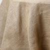1 Pcs 108" Natural Burlap Round Tablecloth Wedding Party Catering Reception Linens view 2