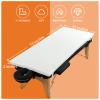HOMBYS Memory Foam Bed Mattress Topper with Removable Cover, Massage Table Mattress Topper with Elastic Bands, Non-Slip Lash Bed Cushion Only, 73"x29"x2" view 3