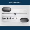 DYK&NX Adjustable Pull Down Closet Rod Aluminum, Pull Down Hanging Wardrobe Rail, Save Space, Telescopic Design, Strong and Sturdy for Hanging Clothes (Size : M) view 4