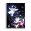 Stupell Industries Galactic Astronaut Vivid Nebula Scientific Patterns, Design by Jennifer Ellory view 1