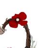 Lipfer Artificial Flower Wreath Heart Shape Rattan Decorative Spring Simulation Flora Garland Rose Garland Wedding Party Supply view 4