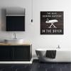 Stupell Industries Ironing Dryer Laundry Quote Text Grain Pattern, Design by Marcus Prime view 3
