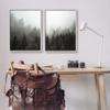 Stupell Industries Serene Mountainous Forest Trees Nature Hazy Sky, Design by Kim Allen view 2