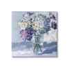 Stupell Industries Purple Hydrangea Flower Bouquet Layered Blossoms Arrangement, Design by Sue Riger view 1