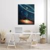 Stupell Industries Surreal Tree Person Outer Space Glowing Nebula Stars, Design by Paula Belle Flores view 3