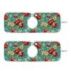 Kitchen Faucet Absorbent Mat, Water Splash Guard for Sink, Faucet Drip Catcher Thicken Sponge Microfiber Faucet Water Catcher Mat Sink Absorbent Mat for Kitchen 14x5in 2 Pack view 1