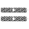 Kitchen Faucet Absorbent Mat,Cow Print Water Splash Guard for Sink, Faucet Drip Catcher Thicken Sponge Microfiber Faucet Water Catcher Mat Sink Absorbent Mat for Kitchen 14x5in 2 Pack view 3