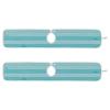 Kitchen Faucet Absorbent Mat,Teal Turquoise Green Wood Water Splash Guard for Sink, Faucet Drip Catcher Thicken Sponge Microfiber Faucet Water Catcher Mat Sink Absorbent Mat for Kitchen 14x5in 2 Pack view 3
