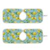 Kitchen Faucet Absorbent Mat,Lemon Fruit Summer Water Splash Guard for Sink, Faucet Drip Catcher Thicken Sponge Microfiber Faucet Water Catcher Mat Sink Absorbent Mat for Kitchen 14x5in 2 Pack view 1