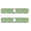 Kitchen Faucet Absorbent Mat,Lemon Fruit Summer Water Splash Guard for Sink, Faucet Drip Catcher Thicken Sponge Microfiber Faucet Water Catcher Mat Sink Absorbent Mat for Kitchen 14x5in 2 Pack view 3