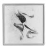 Stupell Industries Romantic Kiss Faces Lips Closeup Couple Drawing, Design by Ros Ruseva view 1