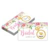 Bridal Shower Scratch Off Game Cards - Glitter Diamond Ring - Floral Greenery Wedding Shower Ideas - Bride Shower Party Activities & Supplies - Bachelorette/ Engagement Party Decorations - 50 Pack(09) view 1