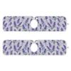 Kitchen Faucet Absorbent Mat,Lavender Flower Water Splash Guard for Sink, Faucet Drip Catcher Thicken Sponge Microfiber Faucet Water Catcher Mat Sink Absorbent Mat for Kitchen 14x5in 2 Pack view 2