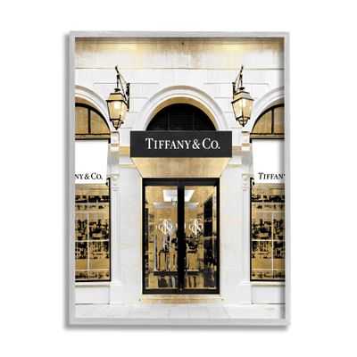 Stupell Industries Designer Jewelry Storefront Urban Glam Fashion Photography, Design by Madeline Blake