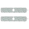 Kitchen Faucet Absorbent Mat,Flower Green Leaves Water Splash Guard for Sink, Faucet Drip Catcher Thicken Sponge Microfiber Faucet Water Catcher Mat Sink Absorbent Mat for Kitchen 14x5in 2 Pack view 3