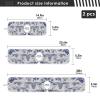 Kitchen Faucet Absorbent Mat, Ink Chinese Pagodas Trees Water Splash Guard for Sink, Faucet Drip Catcher Thicken Sponge Microfiber Faucet Water Catcher Mat Sink Absorbent Mat for Kitchen 14x5in 2Pack view 4