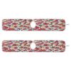 Kitchen Faucet Absorbent Mat,Rose Floral Flower Water Splash Guard for Sink, Faucet Drip Catcher Thicken Sponge Microfiber Faucet Water Catcher Mat Sink Absorbent Mat for Kitchen 14x5in 2Pack view 3