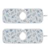 Kitchen Faucet Absorbent Mat,Seashells Starfish Water Splash Guard for Sink, Faucet Drip Catcher Thicken Sponge Microfiber Faucet Water Catcher Mat Sink Absorbent Mat for Kitchen 14x5in 2 Pack view 1