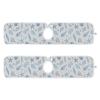 Kitchen Faucet Absorbent Mat,Seashells Starfish Water Splash Guard for Sink, Faucet Drip Catcher Thicken Sponge Microfiber Faucet Water Catcher Mat Sink Absorbent Mat for Kitchen 14x5in 2 Pack view 2