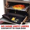 Teflon Liner Roll for Ovens, Stovetops & Grills (75 x 17) - Custom Cut to Size & Shape Needed - Versatile Non-Stick Teflon Mat, Can Use As Oven Liner, Grill Mat, Stovetop Cover, Baking Sheet, etc. view 2